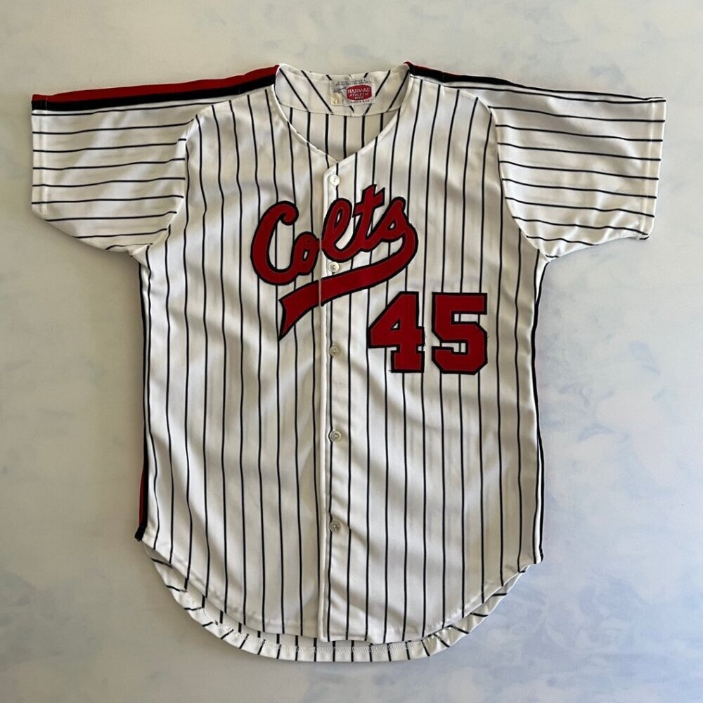 Vintage Houston Colts Number 45 Baseball Jersey - Picture 1 of 6